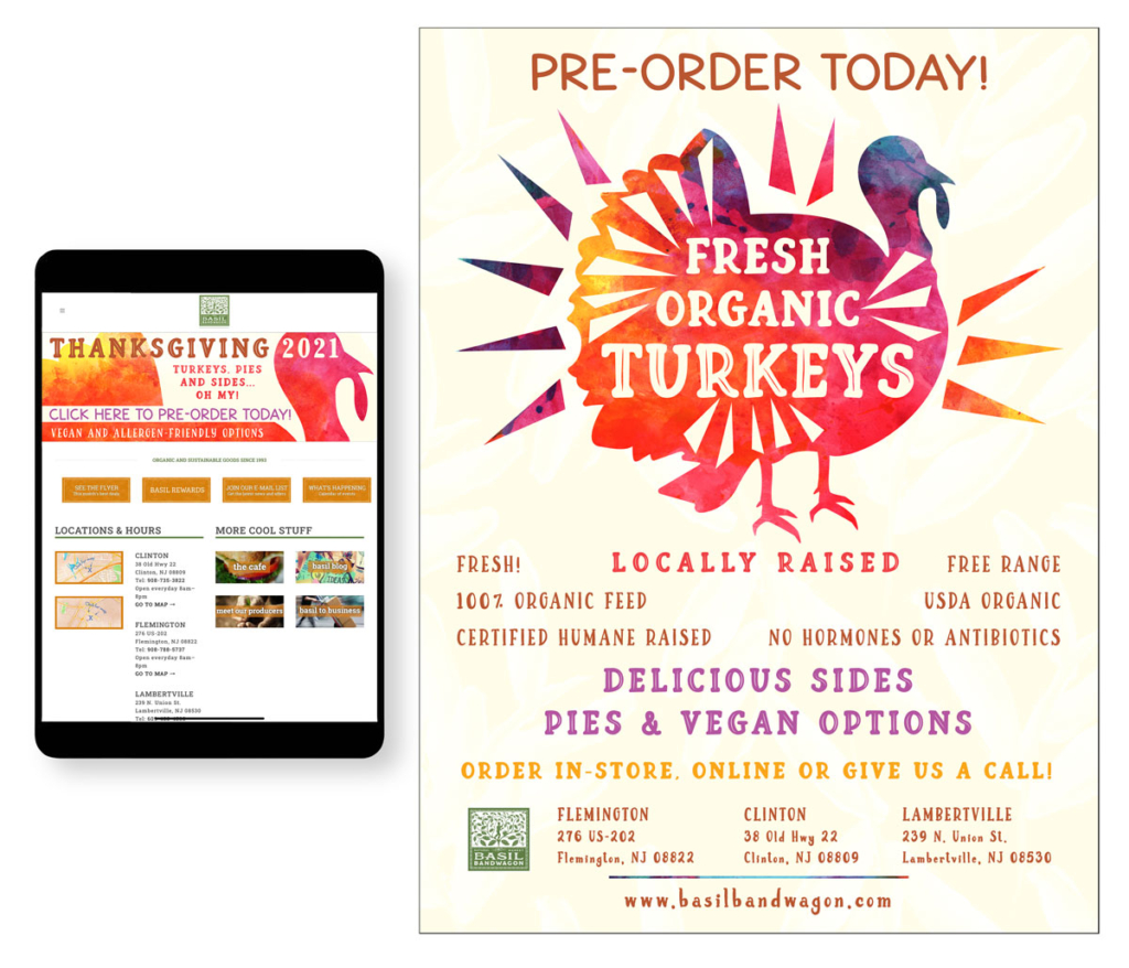 turkey poster and website header